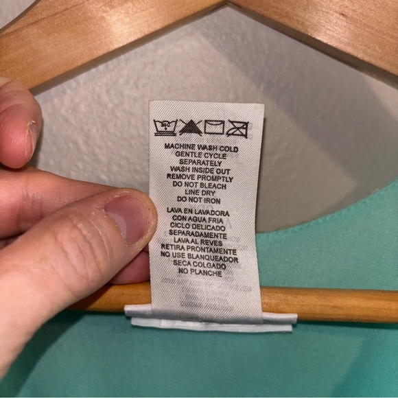 BONNIE JEAN Mint Green Lace Dress with tulle skirt - Picture 6 of 8